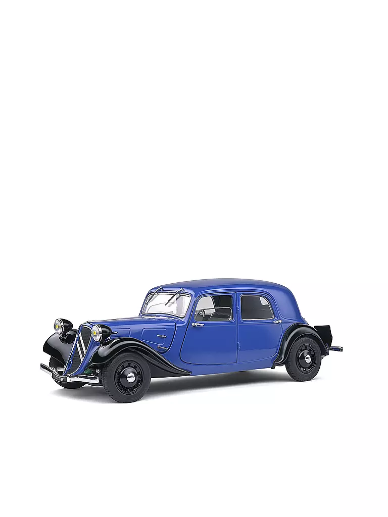 SOLIDO | Modellauto - 1:18 Citroen Traction blau | grau