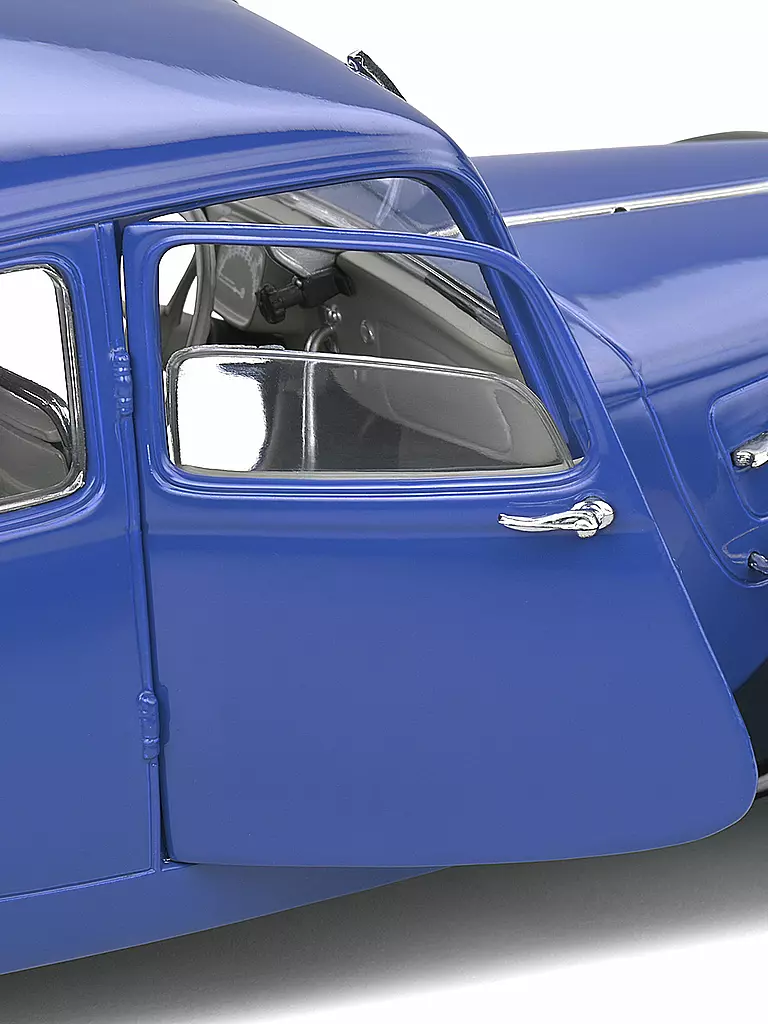 SOLIDO | Modellauto - 1:18 Citroen Traction blau | grau