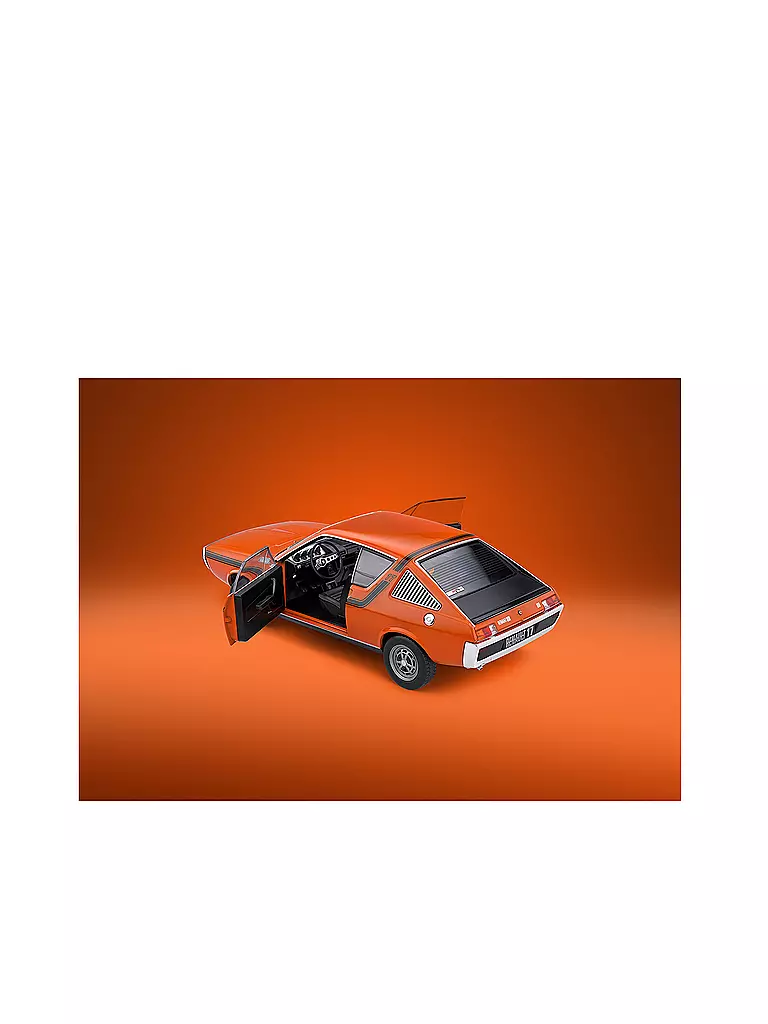 SOLIDO | Modellauto - 1:18 Renault 17 TS orange | orange