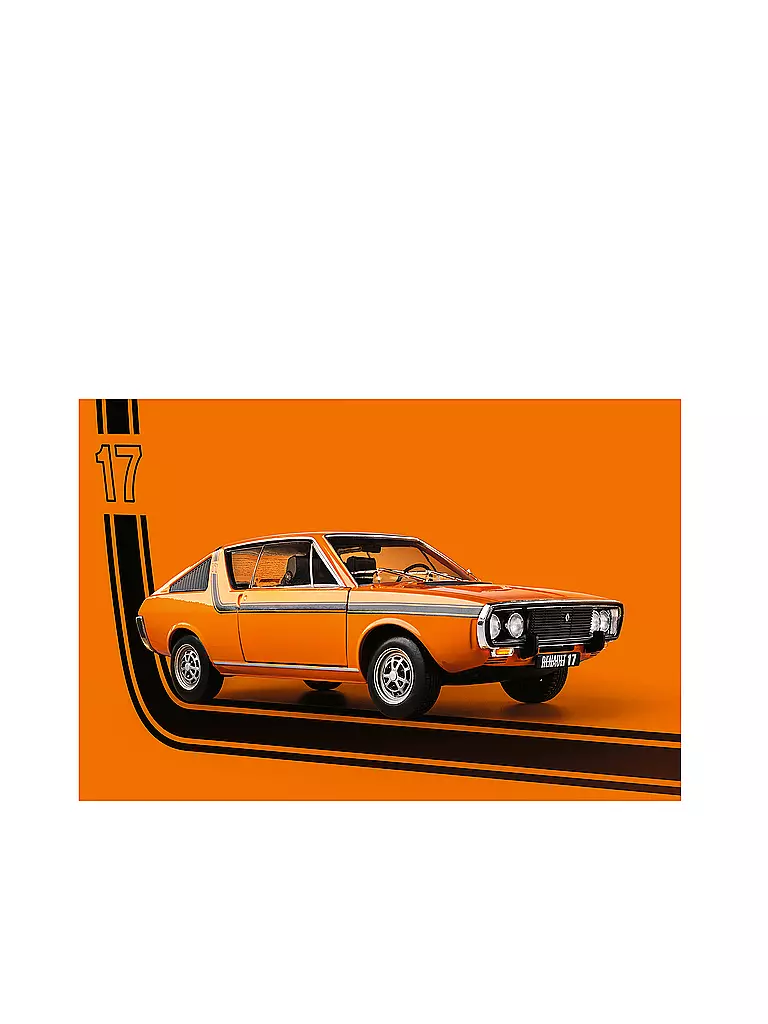 SOLIDO | Modellauto - 1:18 Renault 17 TS orange | orange