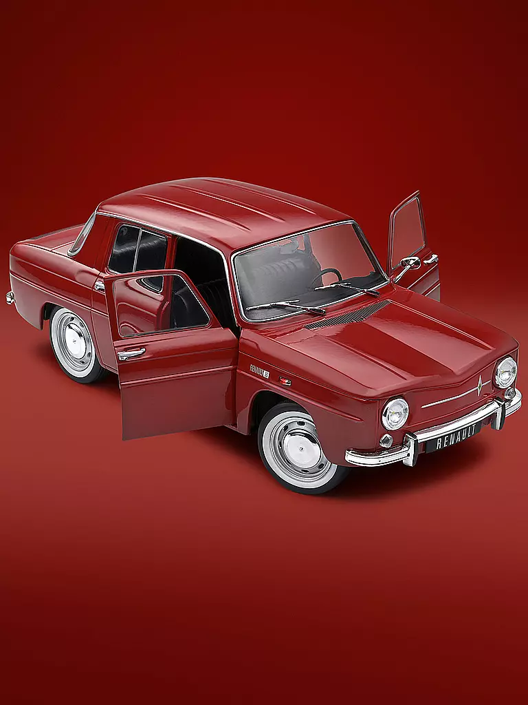 SOLIDO | Modellauto - 1:18 Renault 8 Major rot | rot