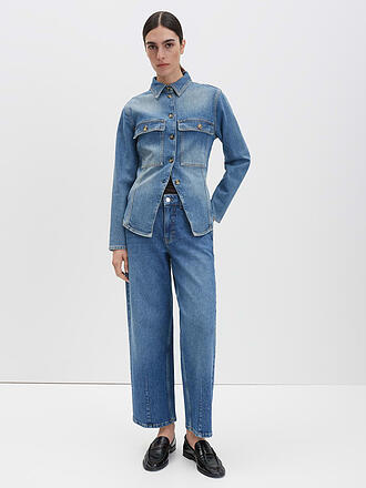 SOMEDAY | Jeans Wide Leg CELLMA BARREL DETAIL