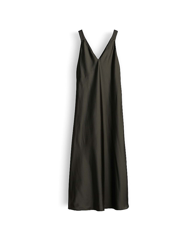 SOMEDAY Midikleid QOVA PURE dunkelgrün | 40