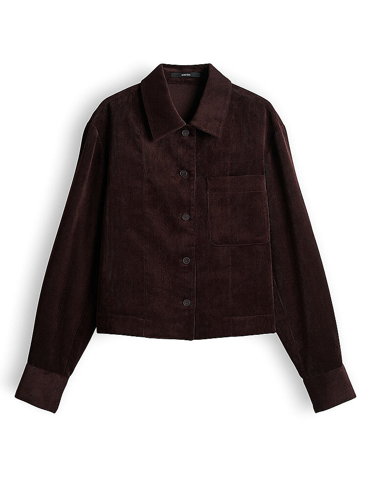 SOMEDAY Hemdbluse ZONJA braun | 36
