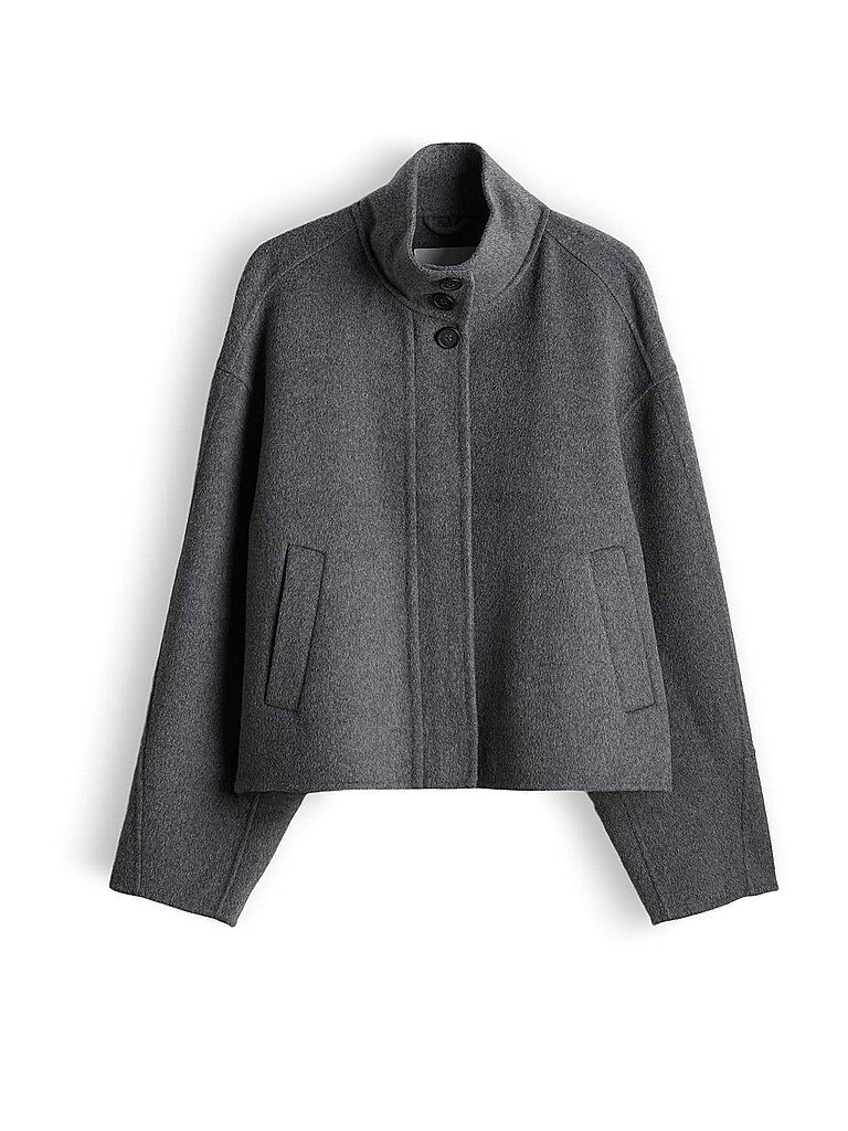 SOMEDAY Wolljacke VARIELLE grau | 34