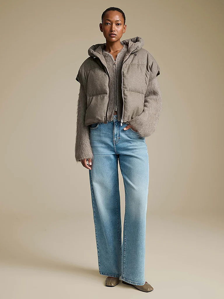 SOMEDAY Gilet trapuntato VENKINA COZY grigio chiaro | 34