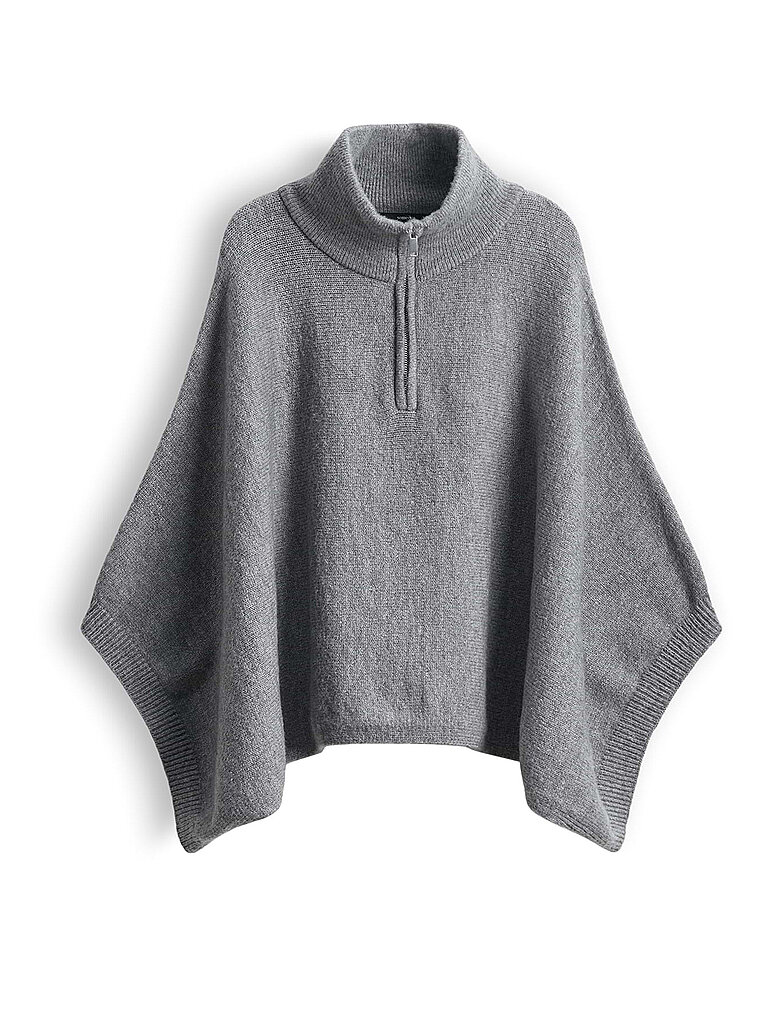 SOMEDAY Cape - Poncho BRIALO grau