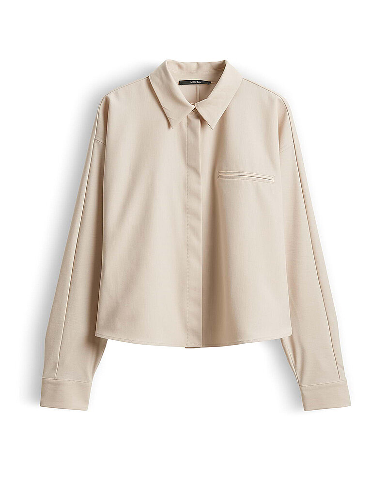 SOMEDAY Hemdbluse ZAINORI beige | 40