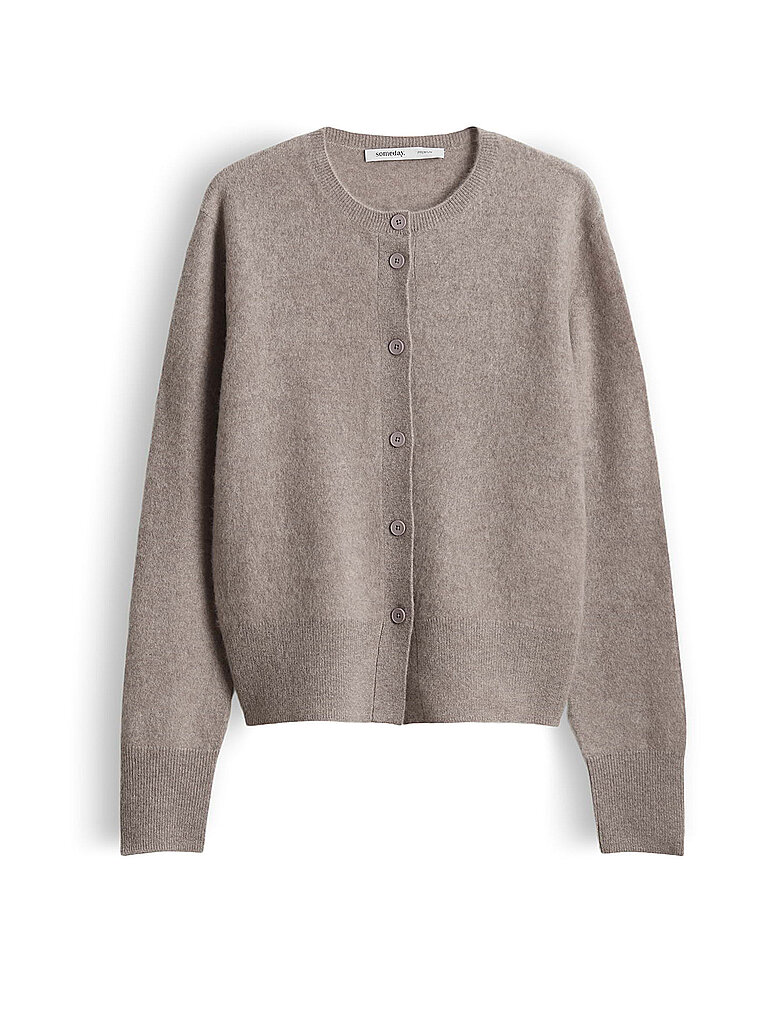 SOMEDAY Strickjacke TELORA grau | S