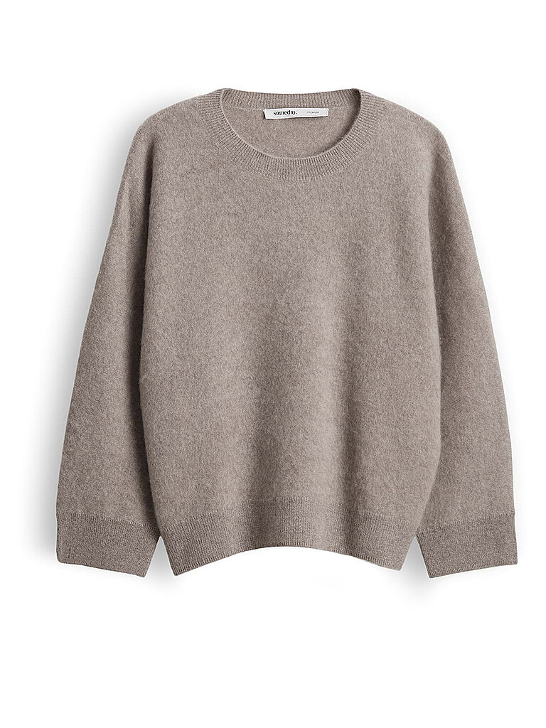 SOMEDAY Kaschmirpullover TWILLA grau | M