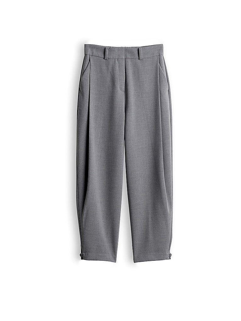 SOMEDAY Hose Barrel Leg CATSBY BARREL DETAIL hellgrau | 34