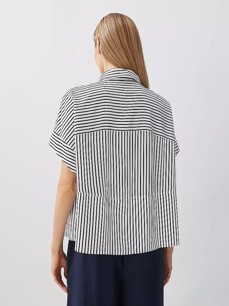 SOMEDAY | Bluse ZARKO FINE STRIPE | dunkelblau