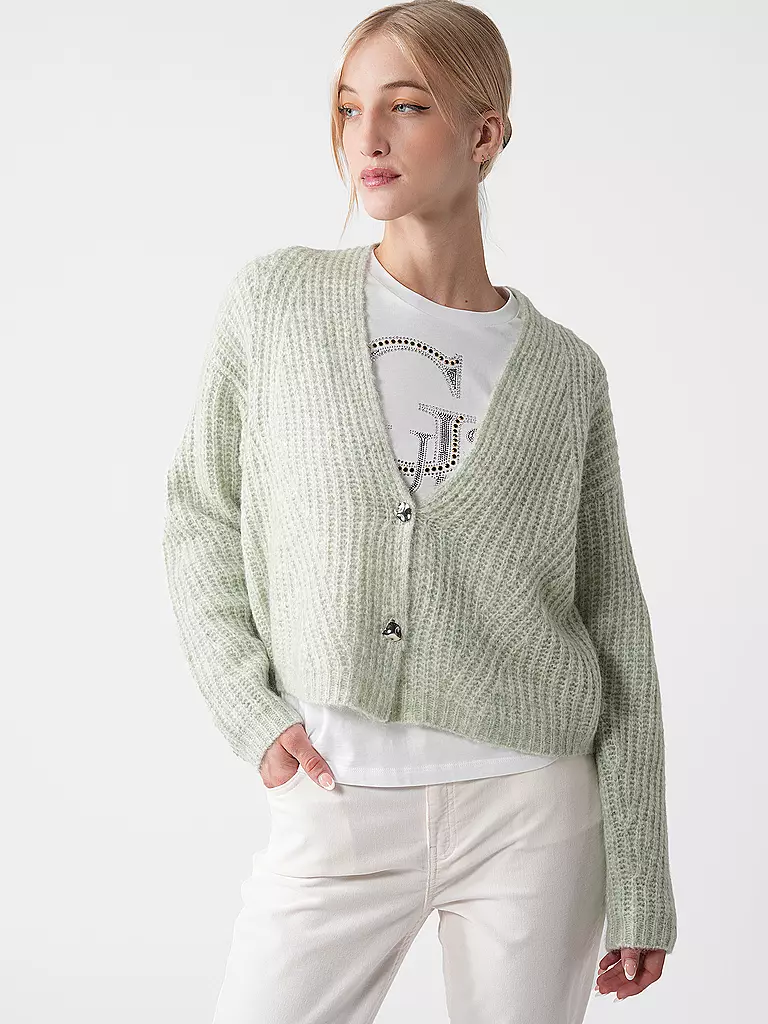 SOMEDAY | Cardigan TRIYA | hellgrün