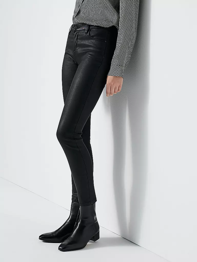SOMEDAY | Hose in Lederoptik " Cadou " | schwarz