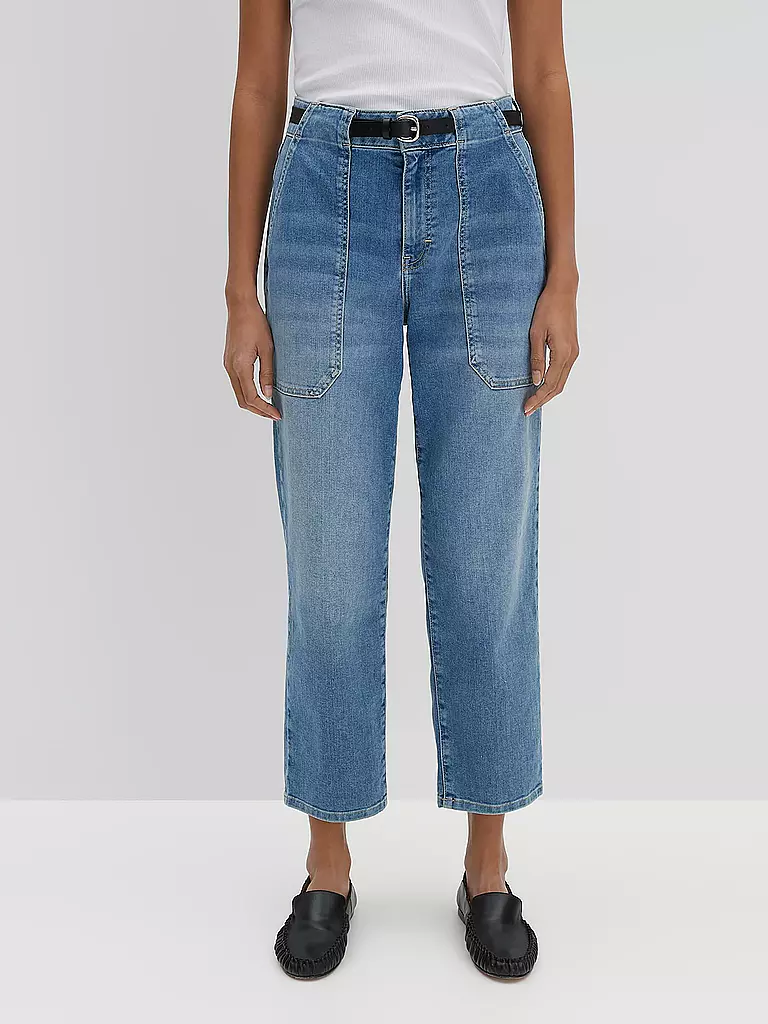 SOMEDAY | Jeans 7/8 CORAH UTILITY | blau