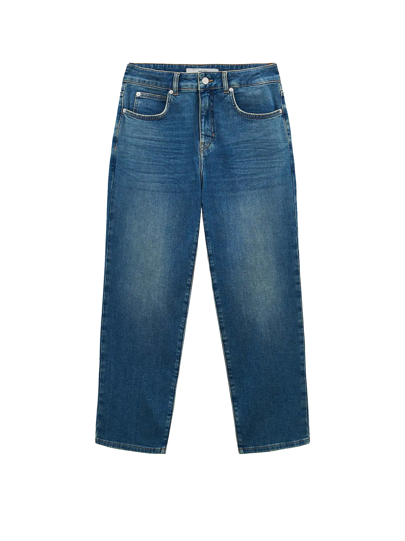 SOMEDAY | Jeans Straight Fit 7/8 CORAH ICONIC | blau