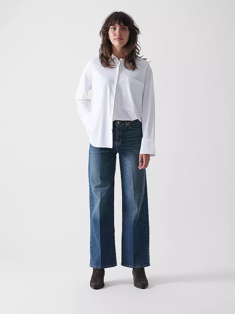 SOMEDAY | Jeans Wide Leg CARIE FRENCH | dunkelblau