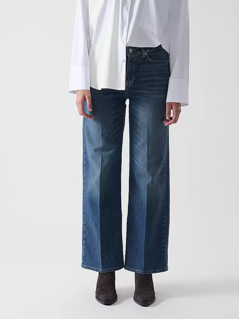 SOMEDAY | Jeans Wide Leg CARIE FRENCH | dunkelblau