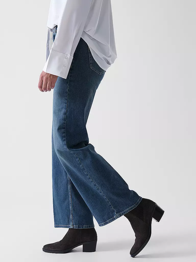 SOMEDAY | Jeans Wide Leg CARIE FRENCH | dunkelblau