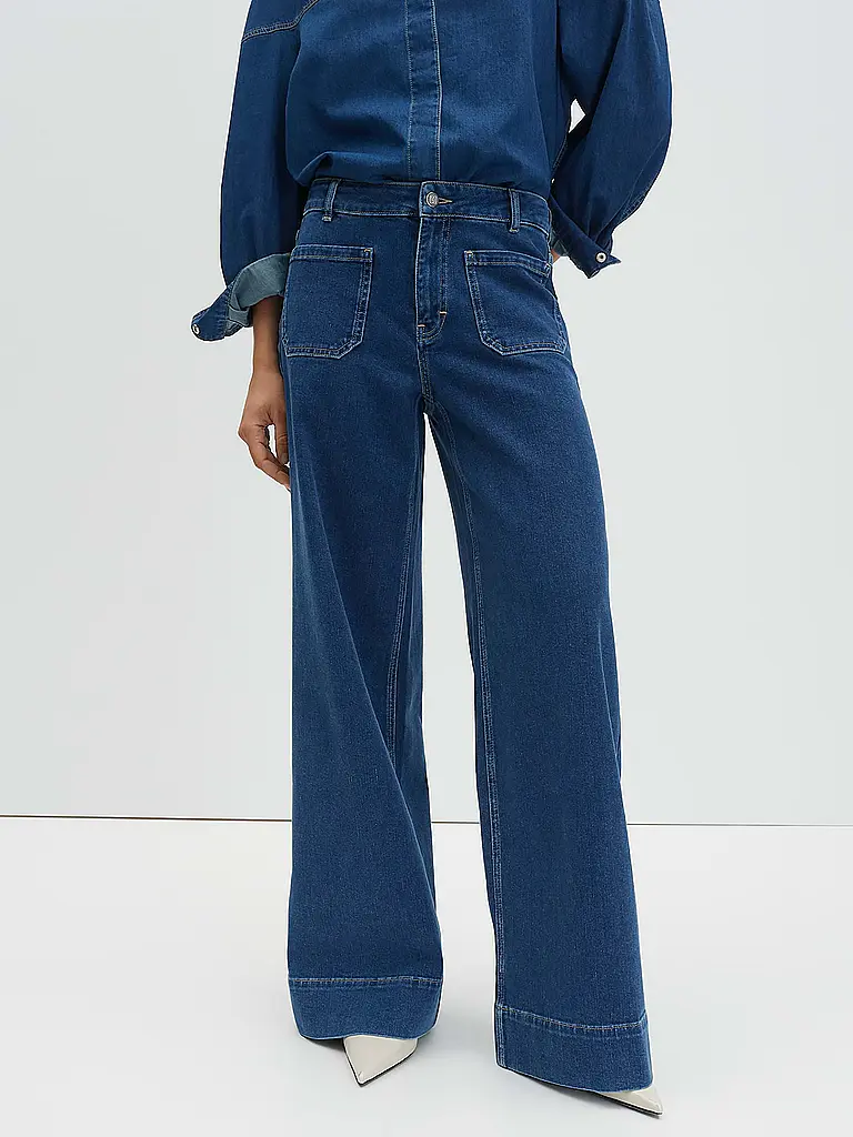 SOMEDAY | Jeans Wide Leg CELLMA FRENCH | Blau
