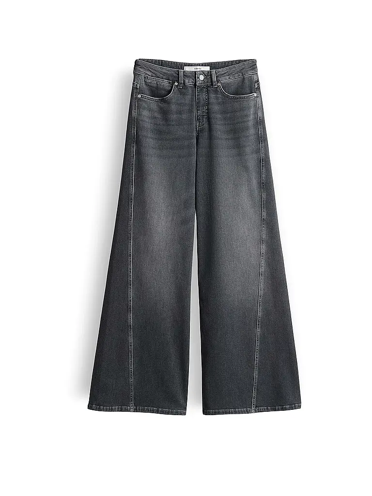 SOMEDAY | Jeans Wide Leg CELLMA PALAZZO TWIST | Grau