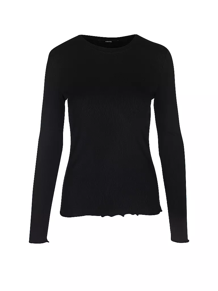 SOMEDAY | Langarmshirt KEVY | schwarz