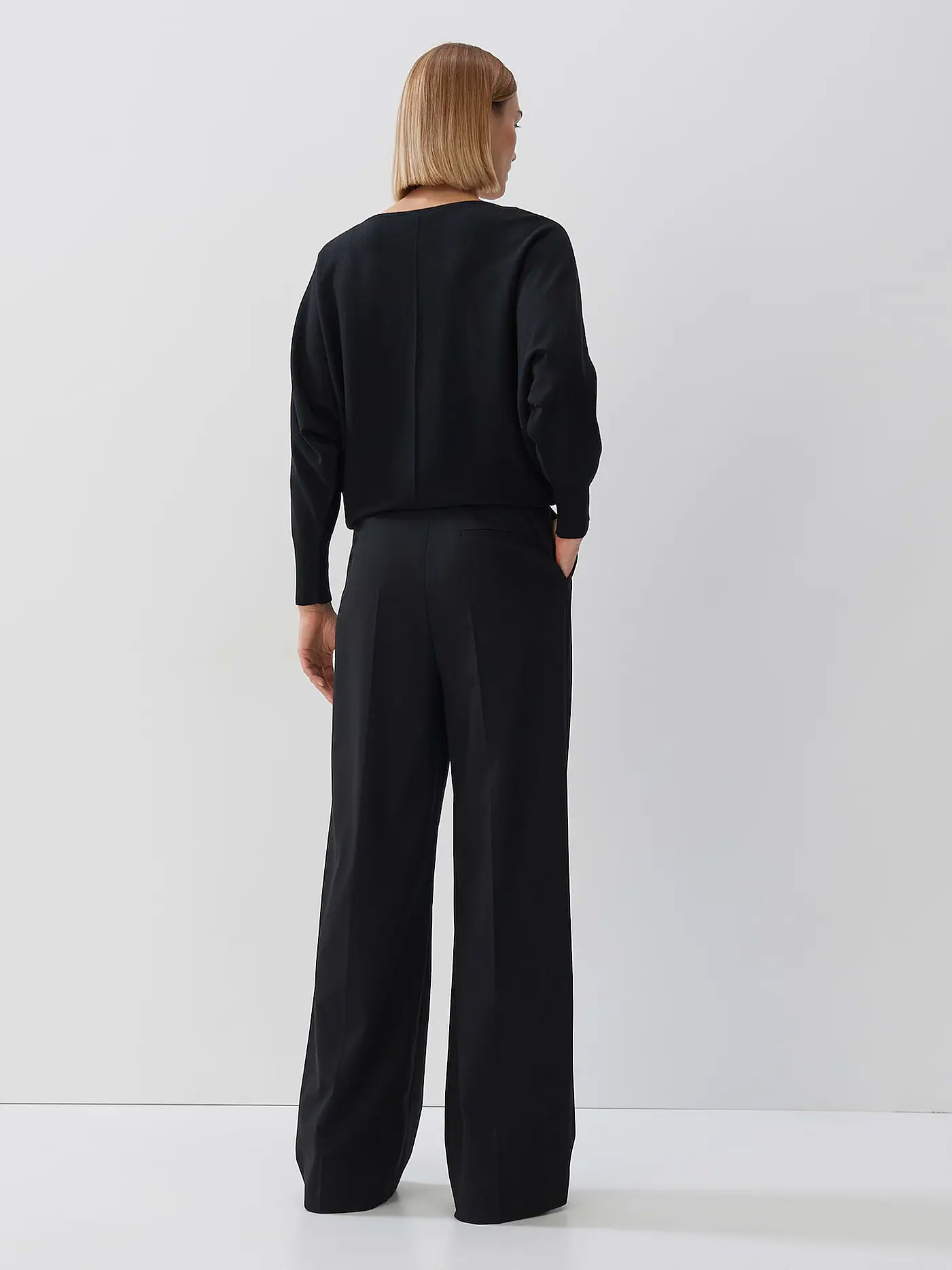 SOMEDAY | Langarmshirt TALIYA DETAIL | schwarz