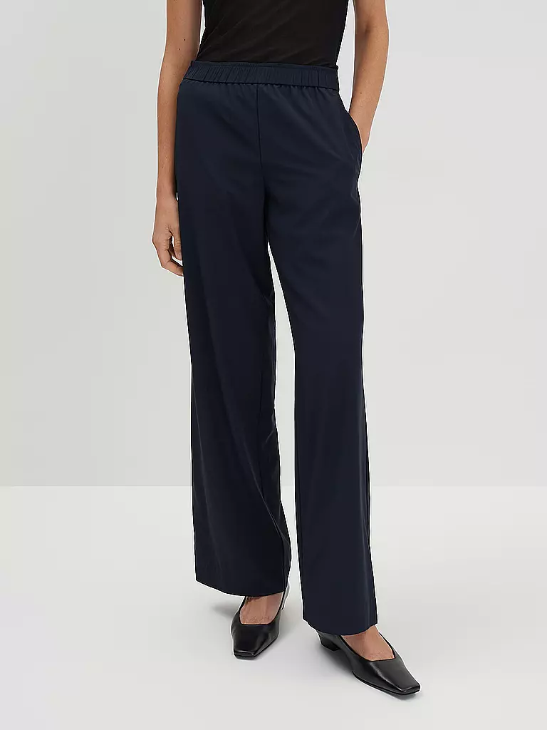 SOMEDAY | Marlenehose CHARLIE WIDE EASE | dunkelblau