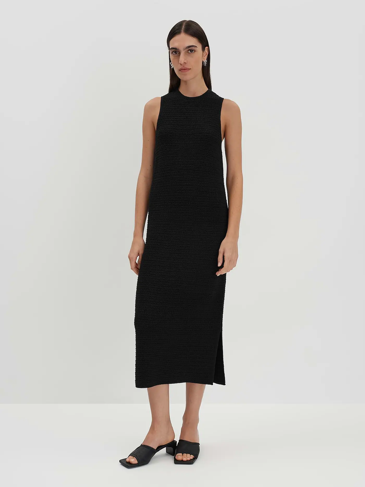 SOMEDAY | Maxikleid QUILA | schwarz