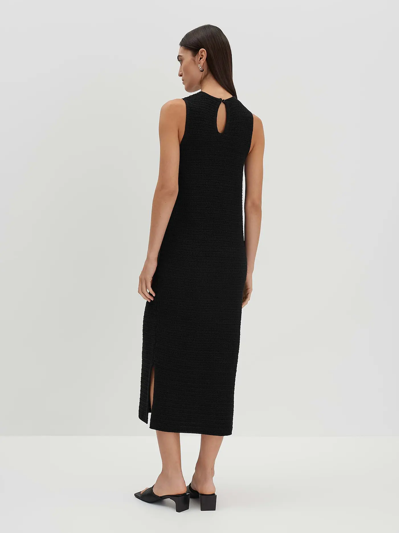 SOMEDAY | Maxikleid QUILA | schwarz