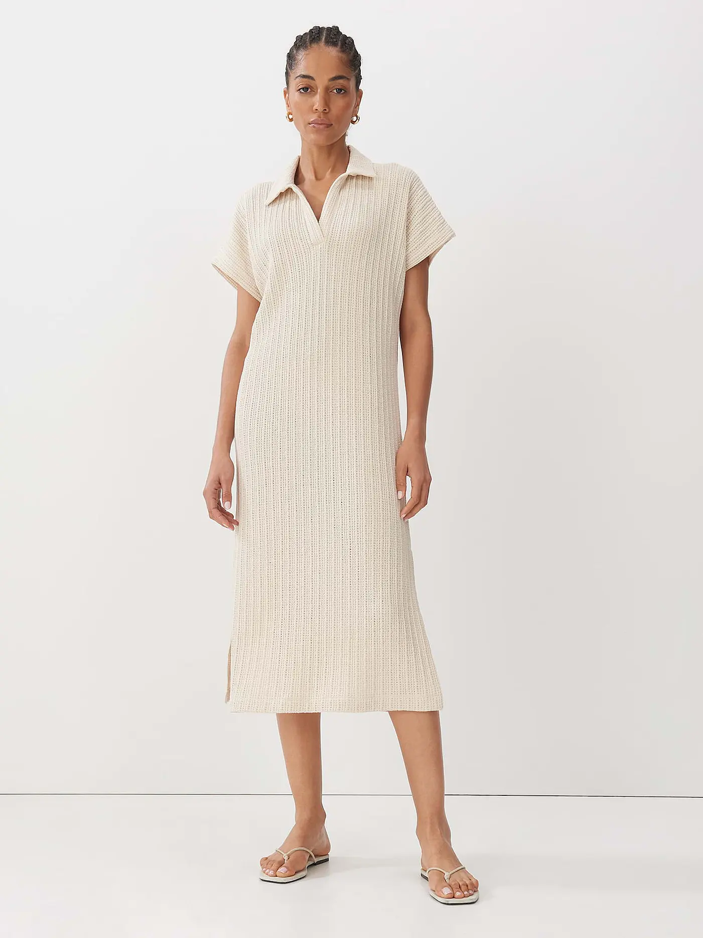 SOMEDAY | Midikleid QAMIBI | creme