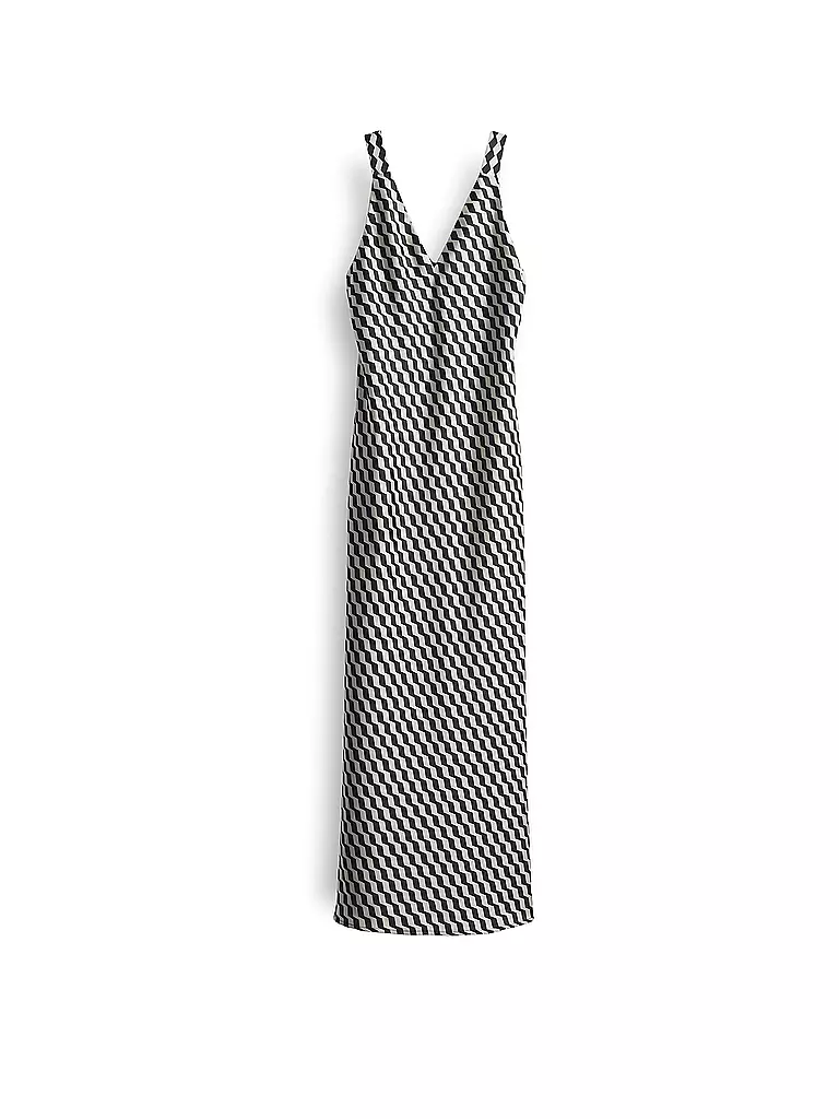 SOMEDAY | Midikleid QOVA GRAPHIC | schwarz