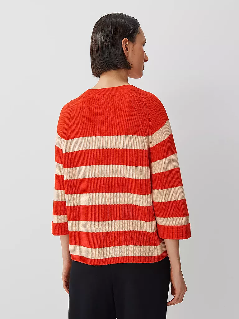 SOMEDAY | Pullover TIJOU STRIPE | rot