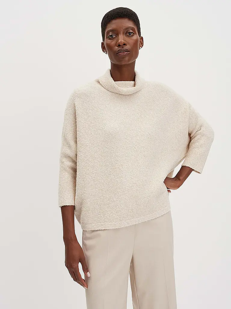 SOMEDAY | Rollkragenpullover TIOLA DETAIL | beige