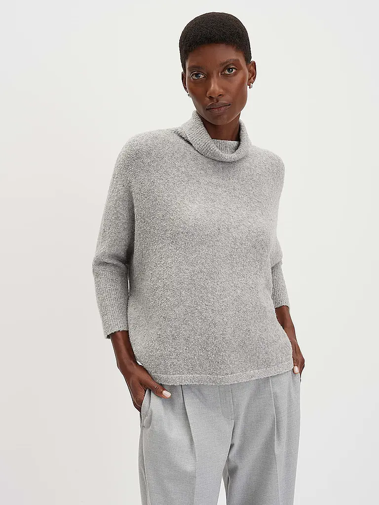 SOMEDAY | Rollkragenpullover TIOLA DETAIL | hellgrau