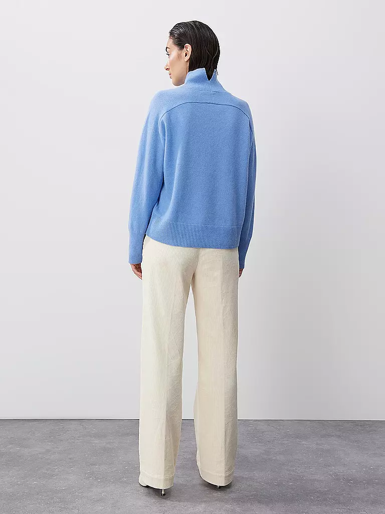 SOMEDAY | Rollkragenpullover TULIA | blau