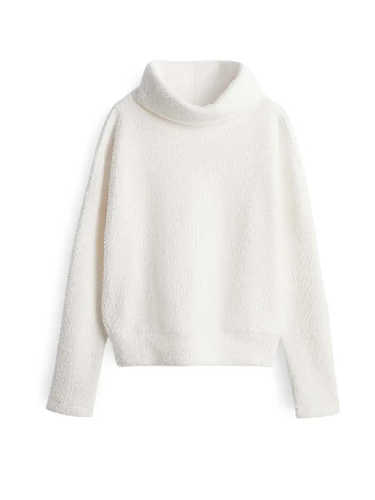 SOMEDAY | Rollkragenpullover URAJA | weiss