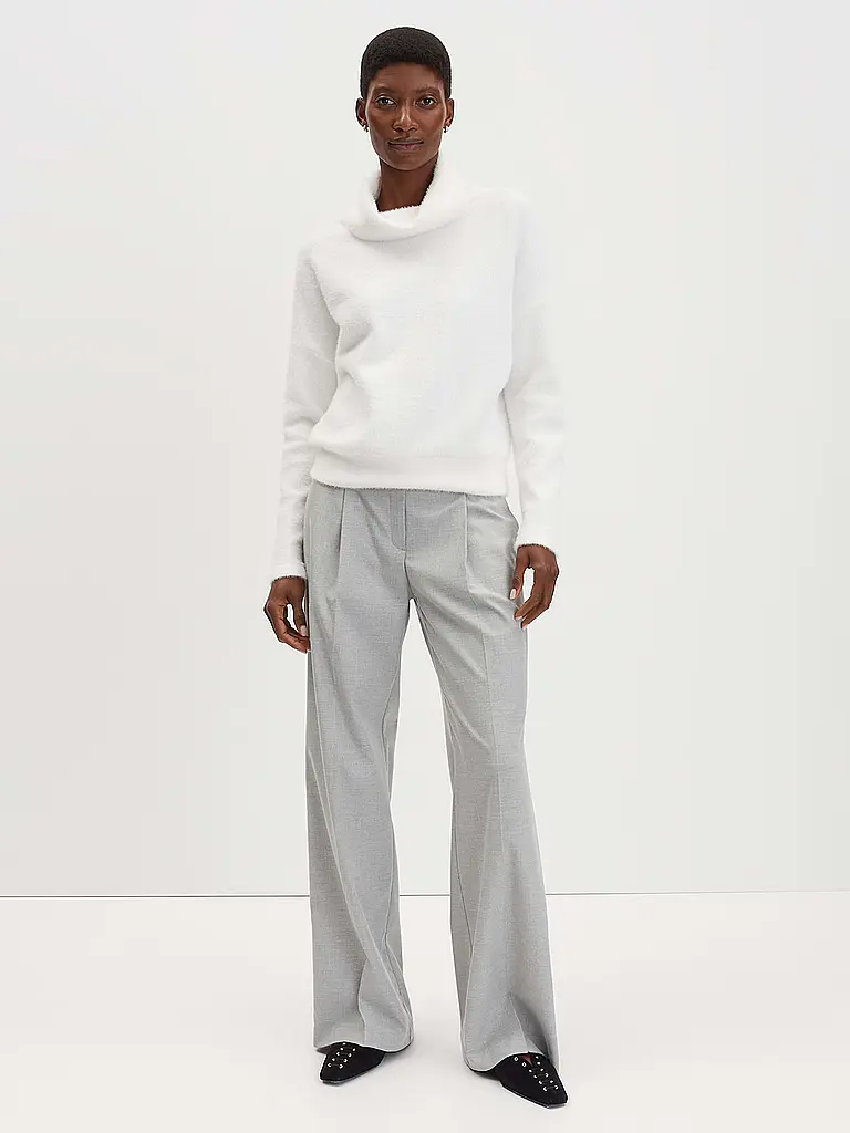 SOMEDAY | Rollkragenpullover URAJA | weiss