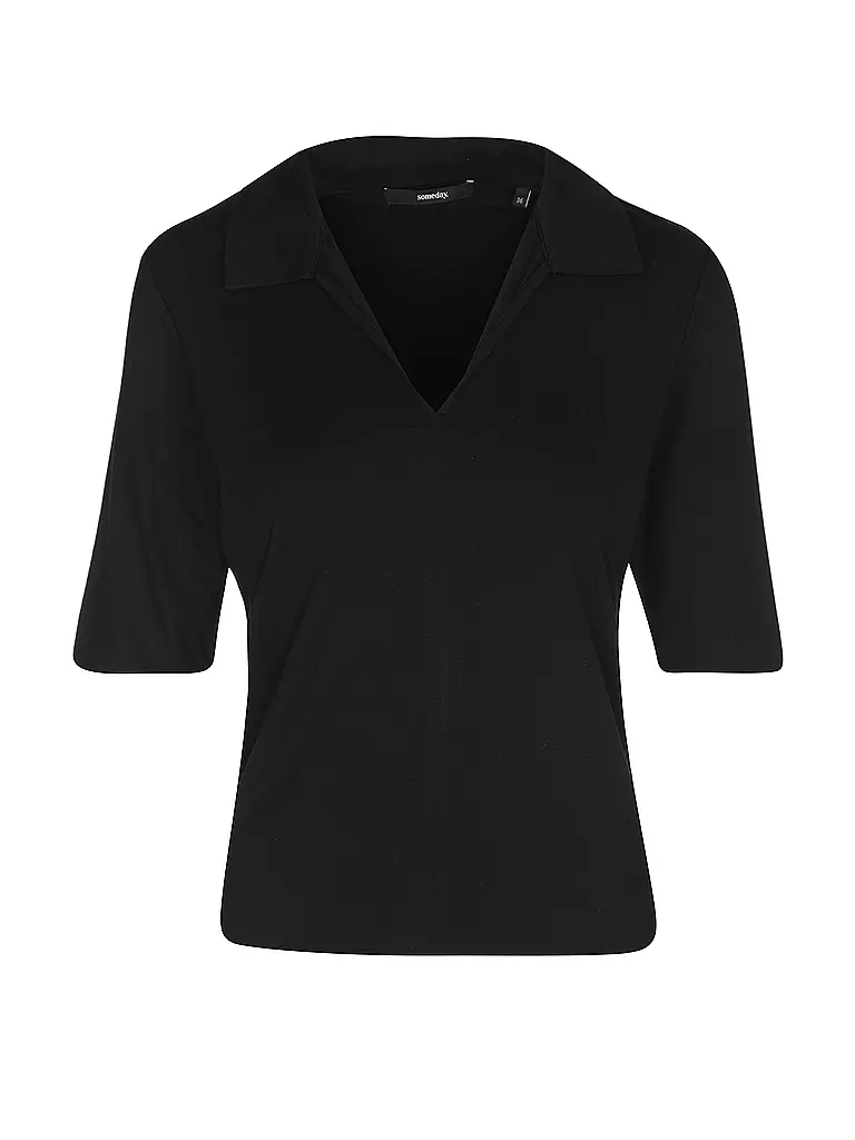 SOMEDAY | Shirt KIROSA POLO | schwarz