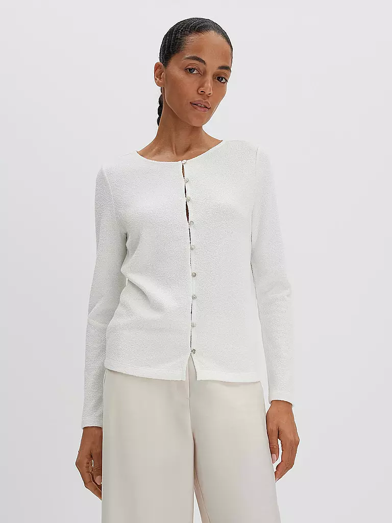 SOMEDAY | Strickjacke KALMINA | weiss