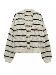 SOMEDAY | Strickjacke TALVIA STRIPE | creme