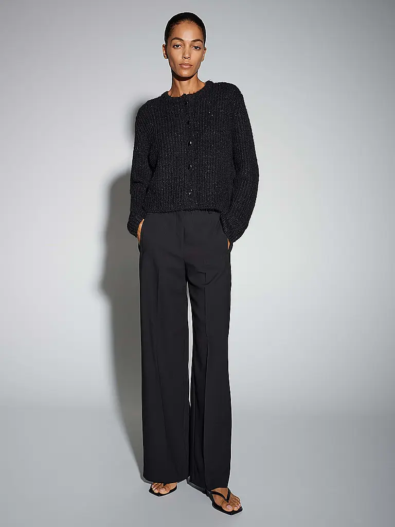 SOMEDAY | Strickjacke TIAH | Schwarz