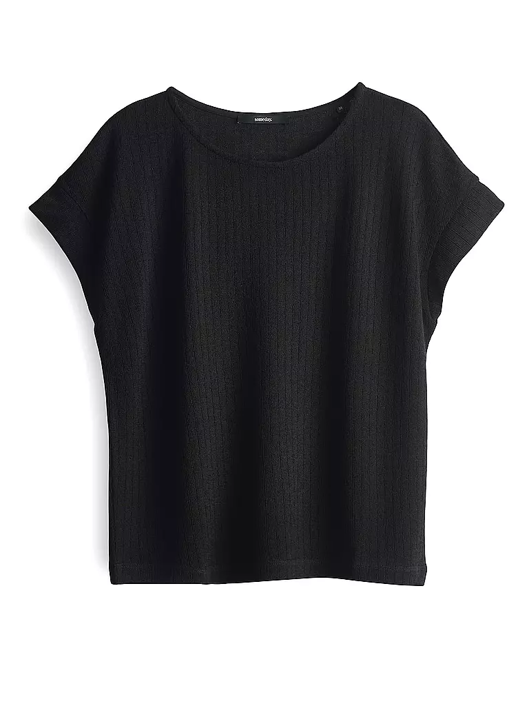 SOMEDAY | T-Shirt KANANDI DETAIL | schwarz