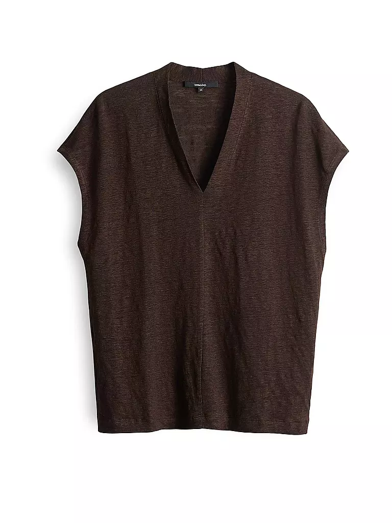 SOMEDAY | T-Shirt KUINN | braun