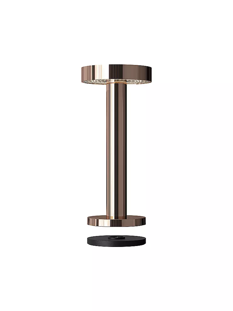 SOMPEX | Akku Leuchte Boro T LED 22cm Rosegold | kupfer