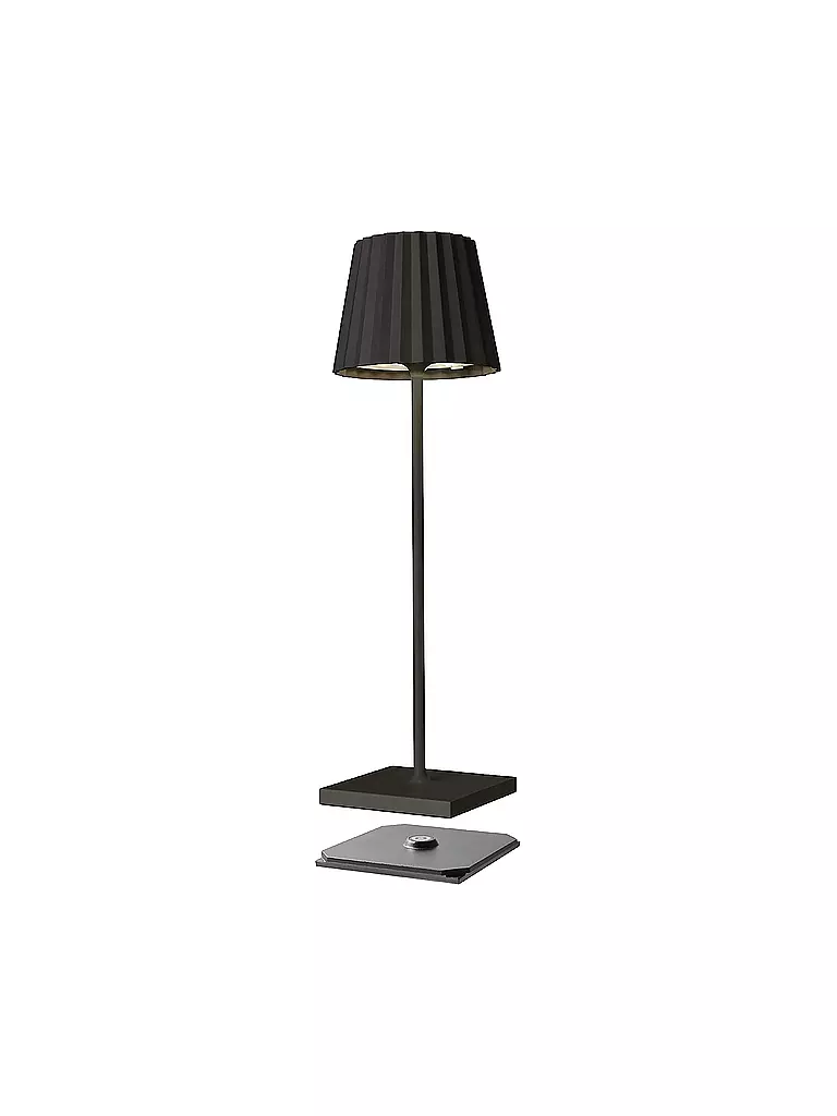 SOMPEX | Troll LED Outdoor Akku Lampe 38cm (Schwarz) | schwarz