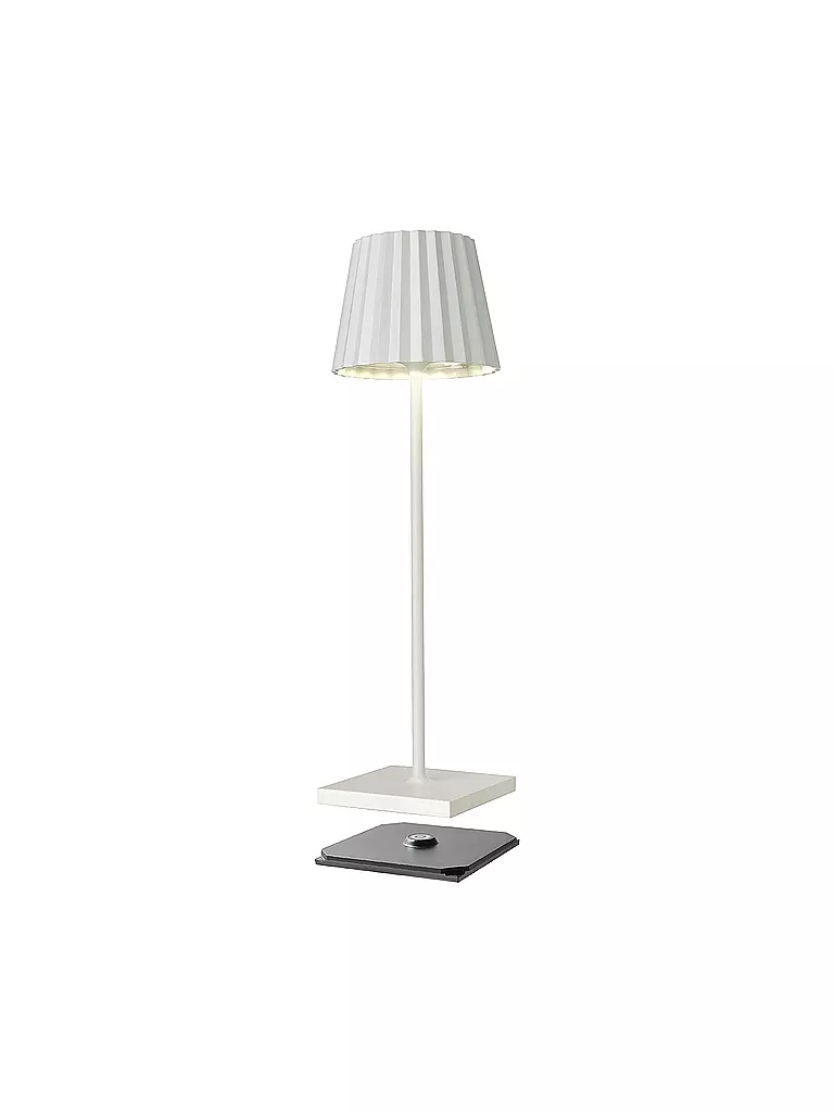 SOMPEX | Troll LED Outdoor Akku Lampe 38cm (Weiss) | weiß