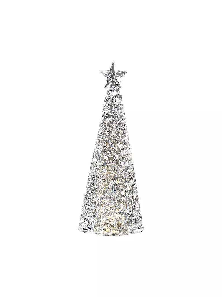 SOMPEX | Weihnachtsbaum Tischleuchte Glamor 28cm | transparent