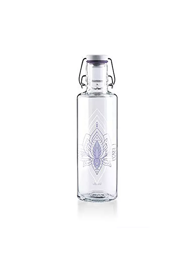 SOULBOTTLES | Trinkflasche "Just Breathe" 0,6l | transparent