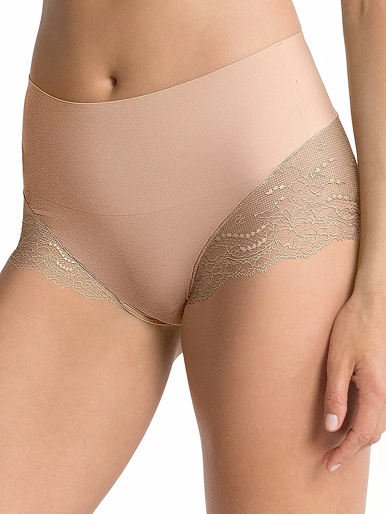 SPANX | Highwaist-Shape-Slip Undietectable® Lace Hi-Hipster Panty Soft Nude | beige